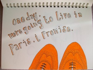 Paris sketchbook