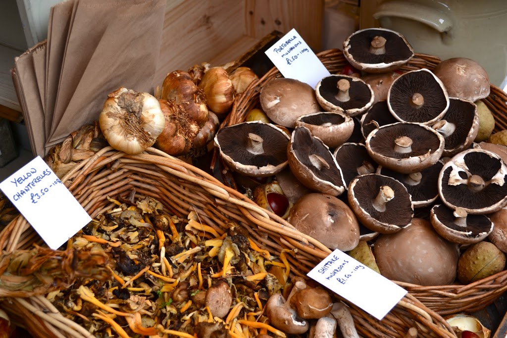 Borough Market mushrooms