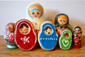 Russian doll biscuits