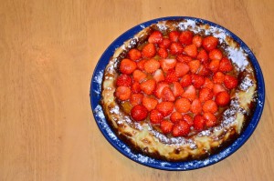 strawberry and caramel cheesecake recipe