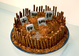 graveyard cake